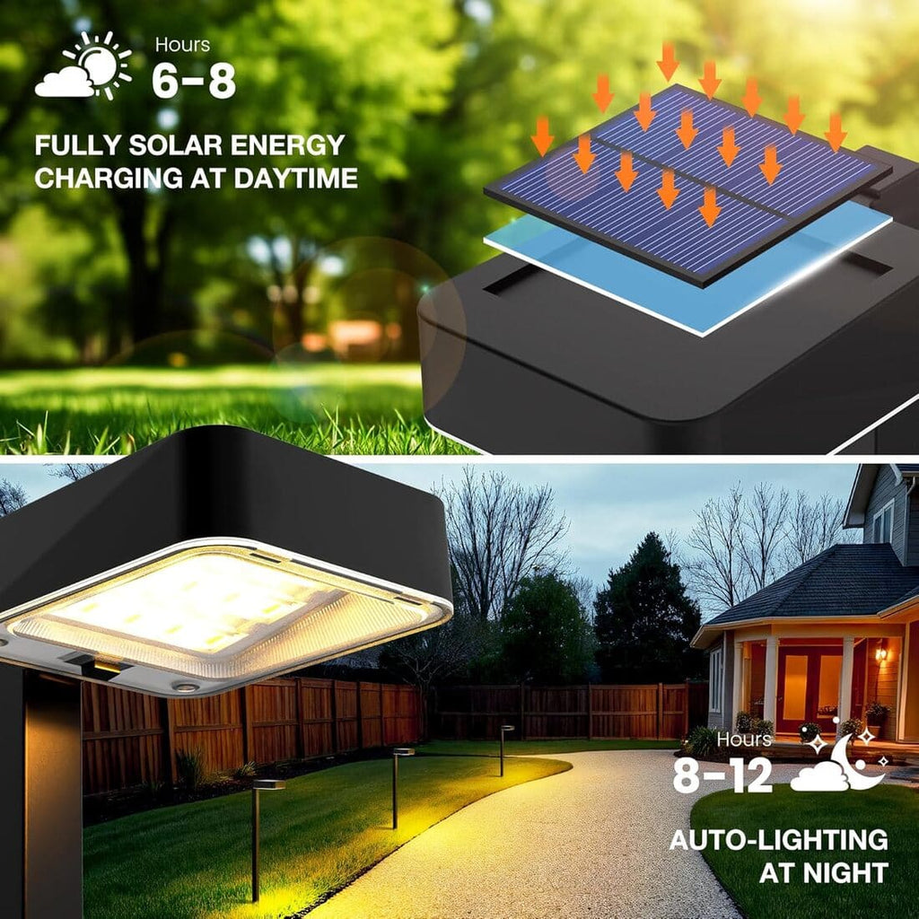 Bright Solar Modern Pathway Lights-4