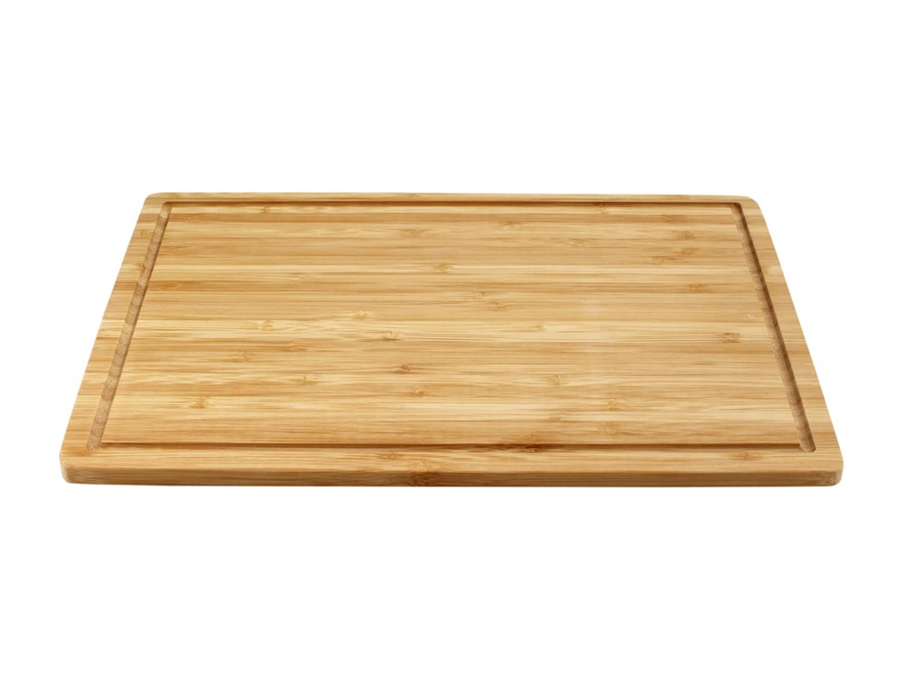 Bamboo Wood Cutting Board: Large – (17.75” x 11.8”)  Durable, Eco-Friendly Chopping Board-1